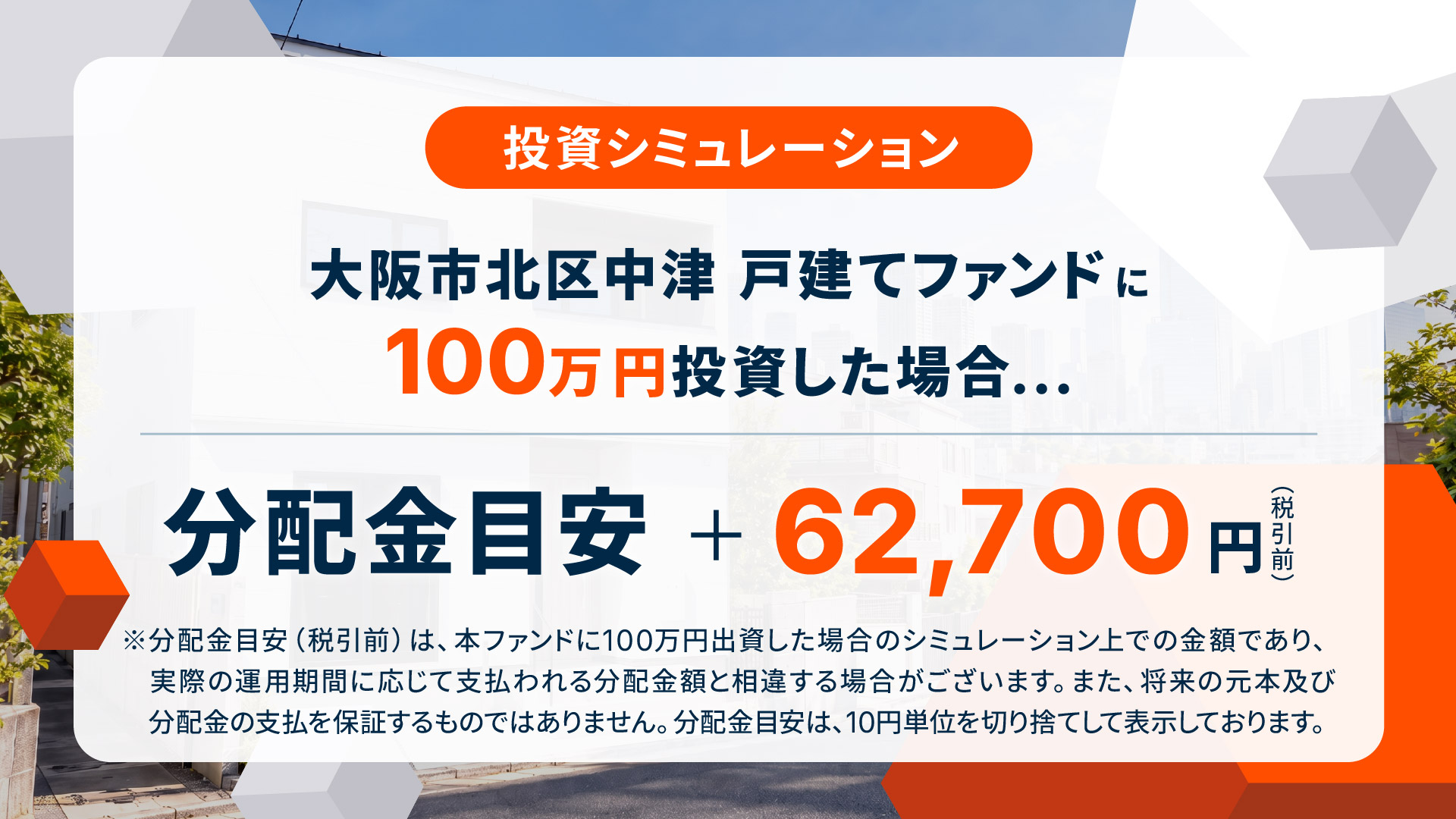大阪市北区中津 戸建てファンド 画像3